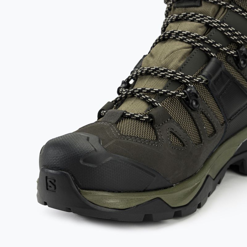 Ανδρικά παπούτσια πεζοπορίας Salomon Quest 4 GTX olive night/peat/safari 8