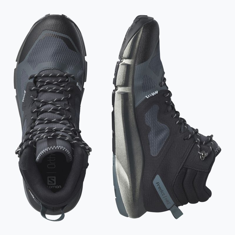 Salomon Predict Hike Mid GTX ανδρικές μπότες πεζοπορίας μαύρες L41460900 13