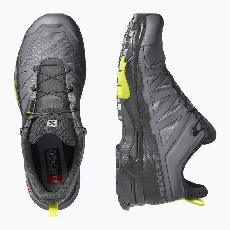 Ανδρικές μπότες πεζοπορίας Salomon X Ultra 4 GTX quiet shade/μαύρο/βράδυ primrose 9