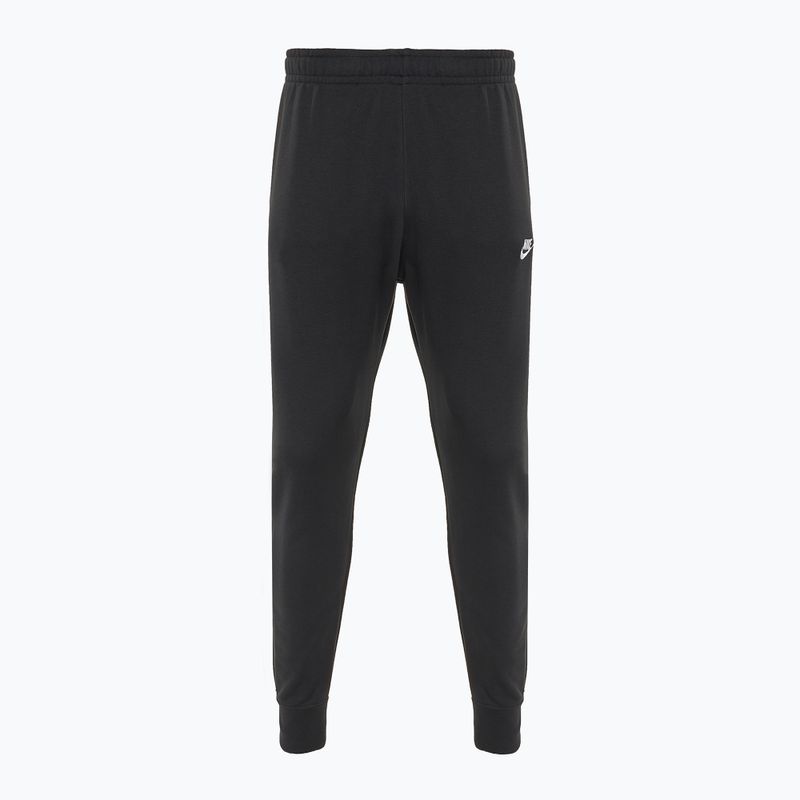 Ανδρικό παντελόνι Nike Sportswear Club Jogger μαύρο/μαύρο/λευκό