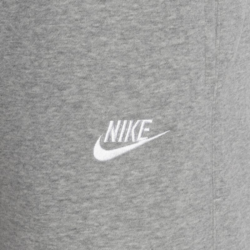 Ανδρικό παντελόνι Nike Sportswear Club Fleece dark grey heather/matte silver/white 3