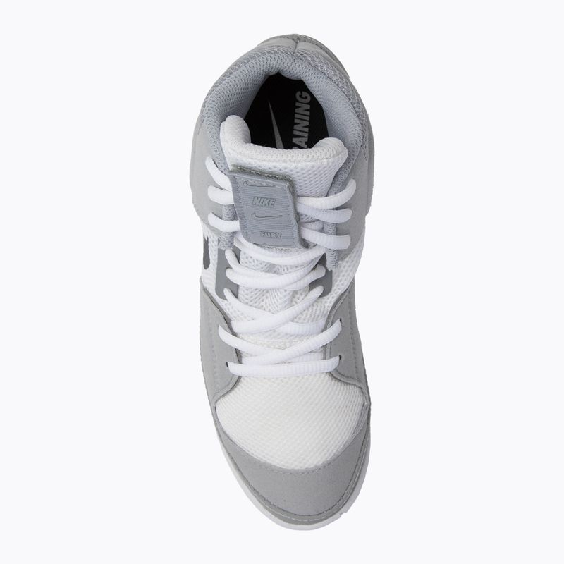 Παπούτσια πάλης Nike Fury white/grey 5