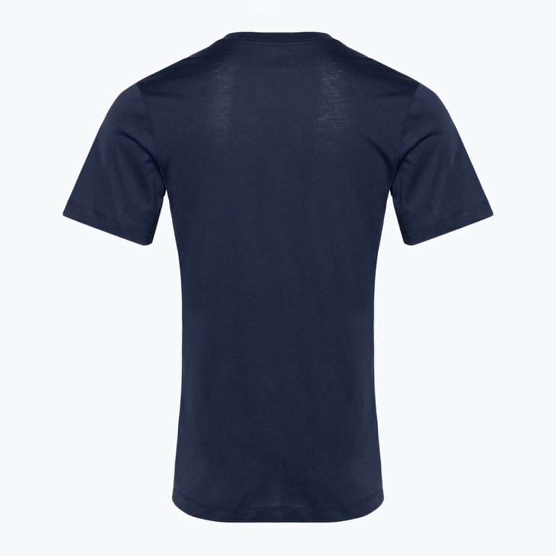 Ανδρικό μπλουζάκι Nike Sportswear Club black midnight navy/white T-shirt 2