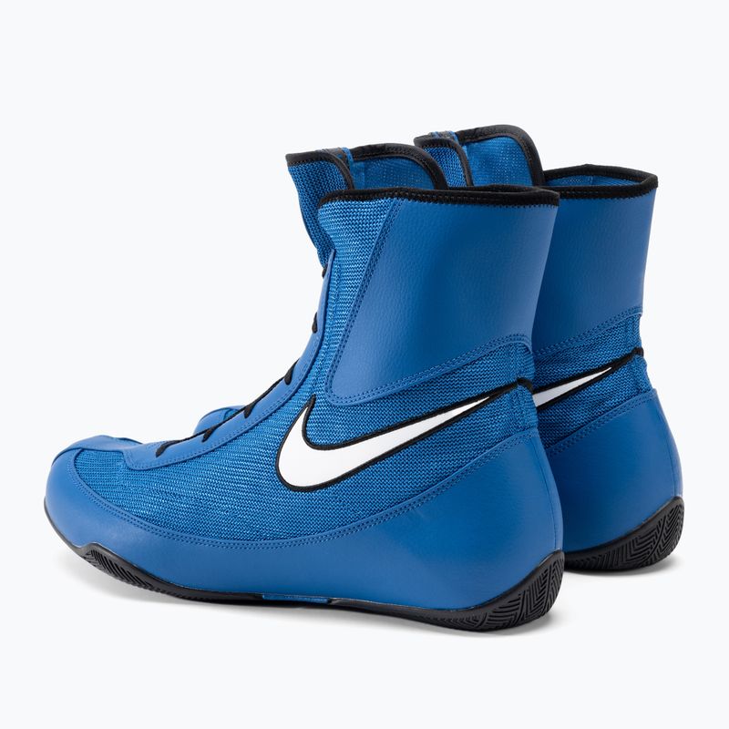 Παπούτσια πυγμαχίας Nike Machomai 2 team royal/λευκό/μαύρο 3