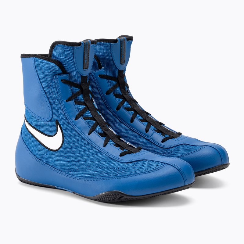 Παπούτσια πυγμαχίας Nike Machomai 2 team royal/λευκό/μαύρο 4