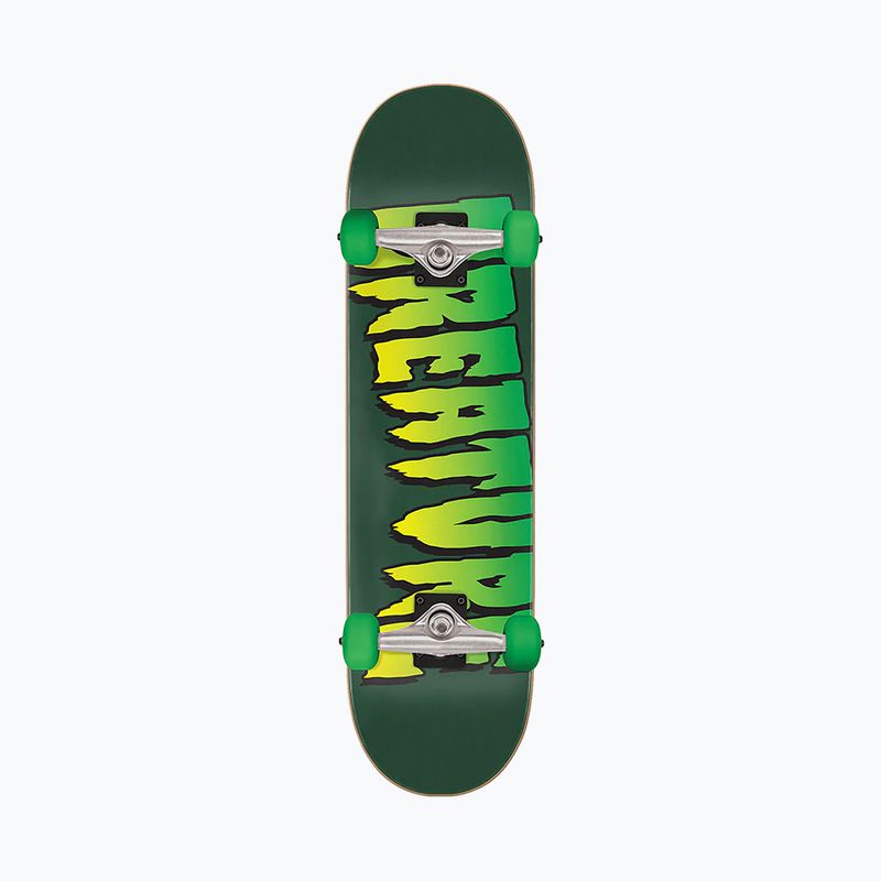 Creature Logo Full Sk8 κλασικό skateboard μαύρο-πράσινο 118786 8