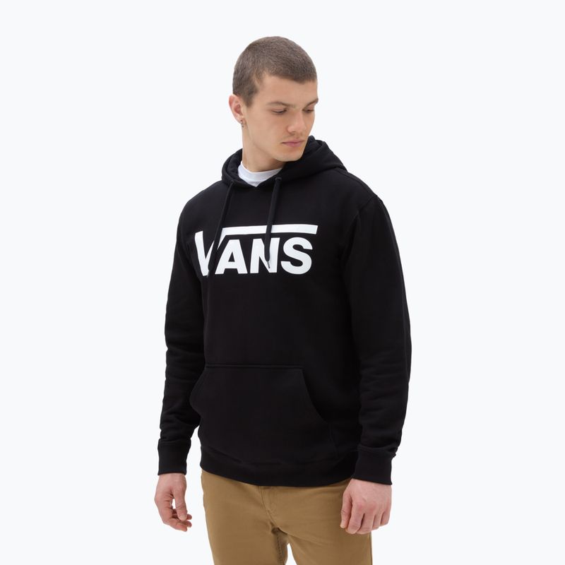 Ανδρικά Vans Mn Vans Classic Po Hoodie Ii μαύρο/λευκό