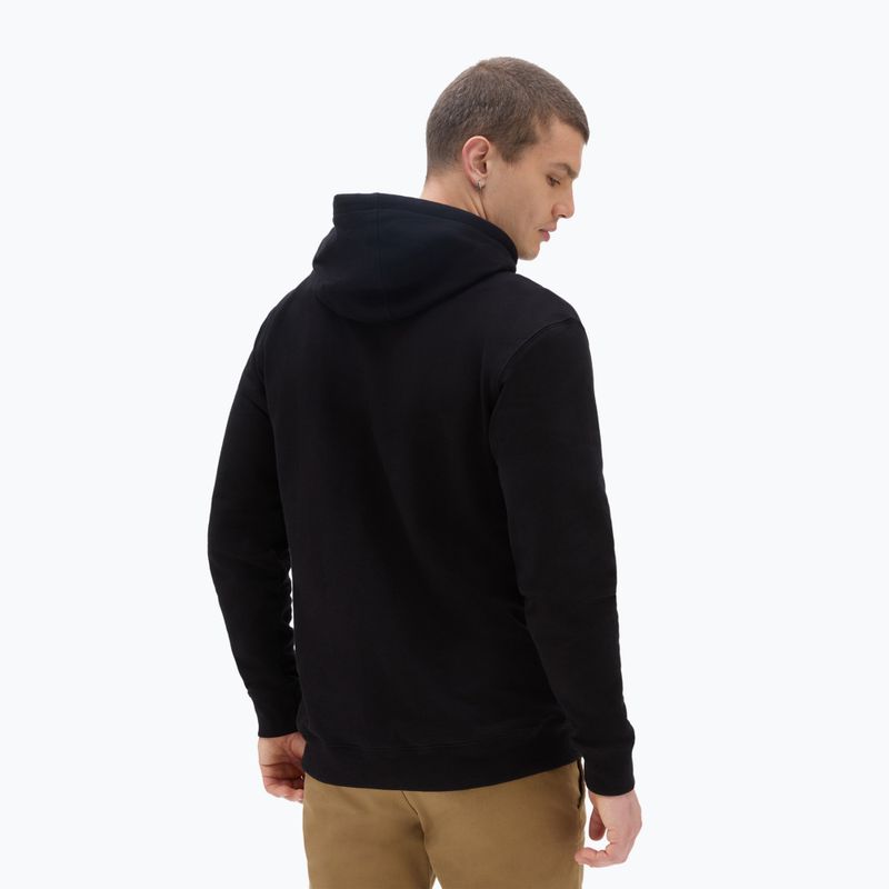 Ανδρικά Vans Mn Vans Classic Po Hoodie Ii μαύρο/λευκό 3