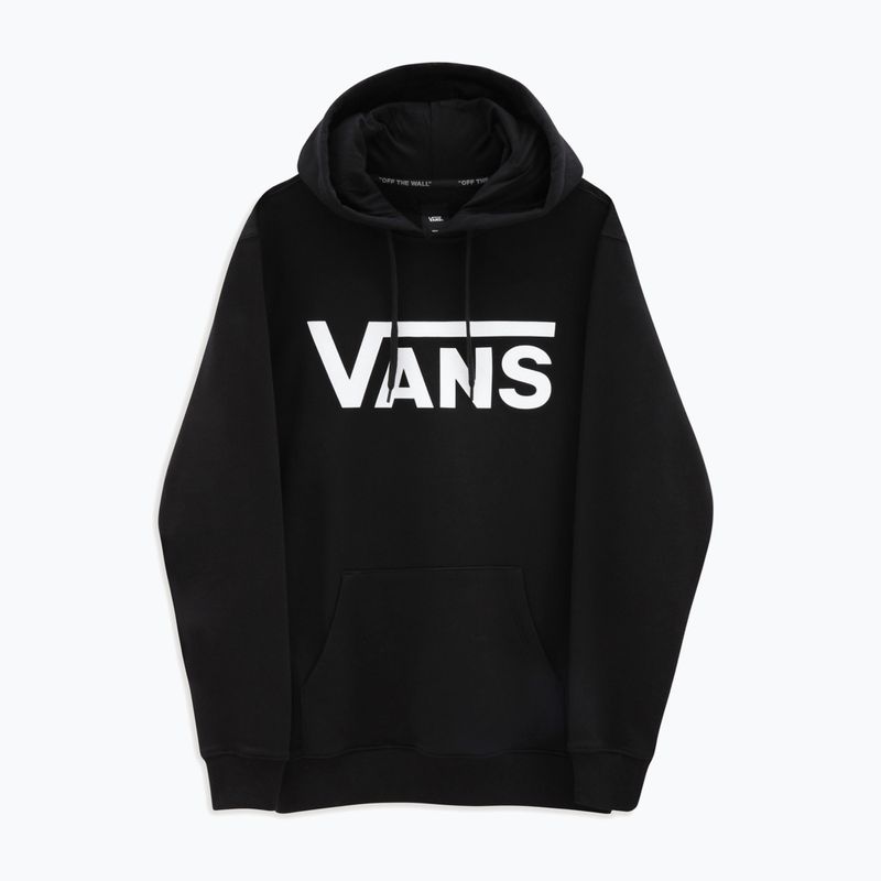 Ανδρικά Vans Mn Vans Classic Po Hoodie Ii μαύρο/λευκό 4