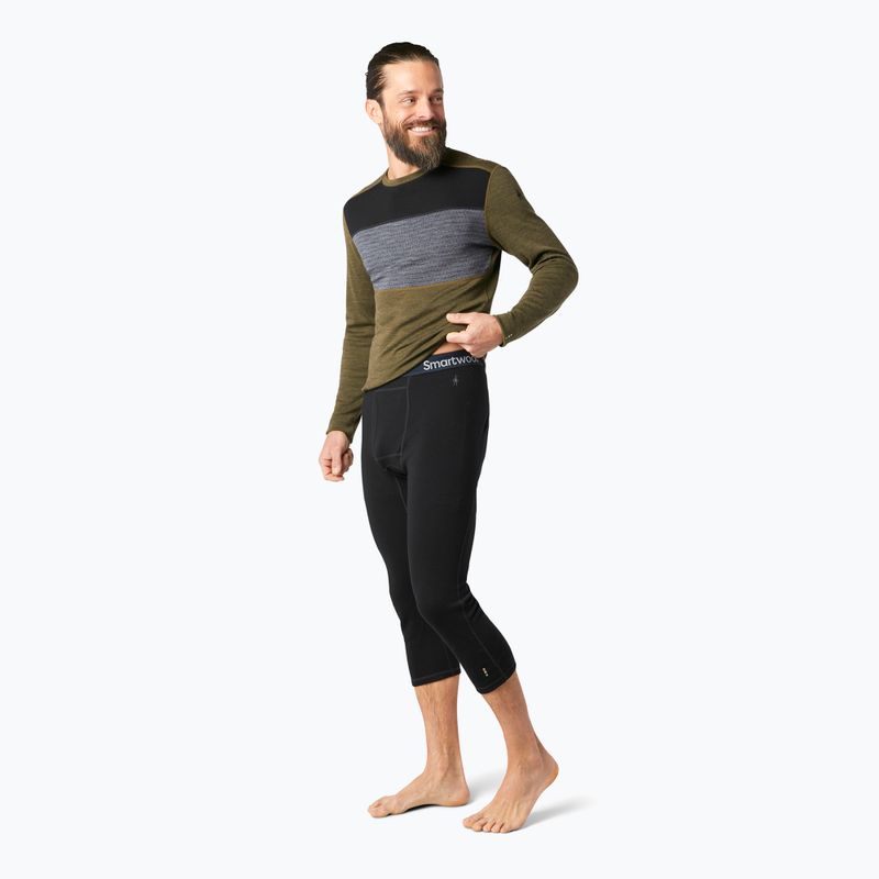 Ανδρικό Smartwool Classic Thermal Merino Base Layer 3/4 Bottom Boxed μαύρο 2