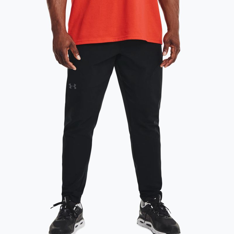 Under Armour Unstoppable Tapered ανδρικό παντελόνι προπόνησης μαύρο 1352028