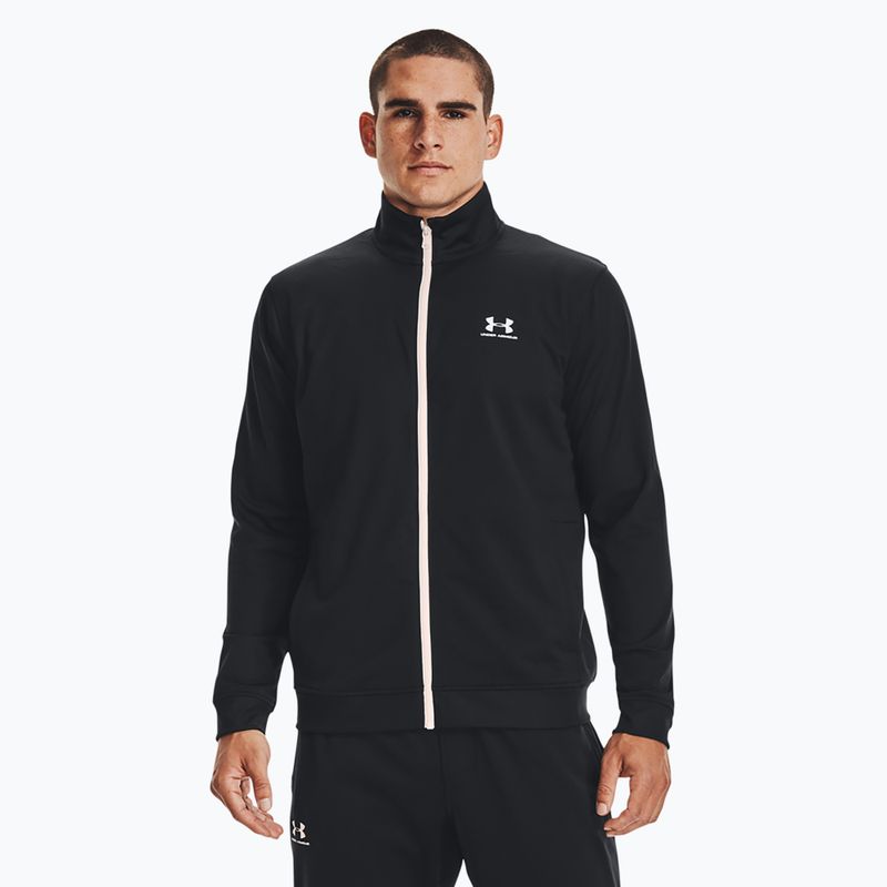 Ανδρικό φούτερ Under Armour Sportstyle Tricot μαύρο/onyx λευκό