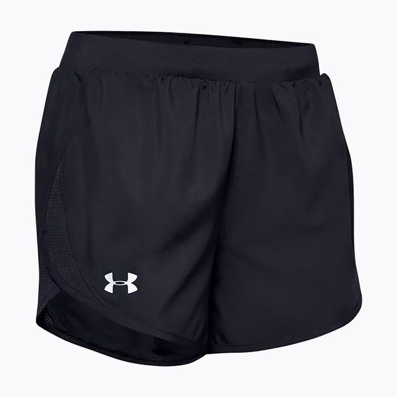 Under Armour Fly By 2.0 γυναικείο σορτς για τρέξιμο μαύρο 1350196 5