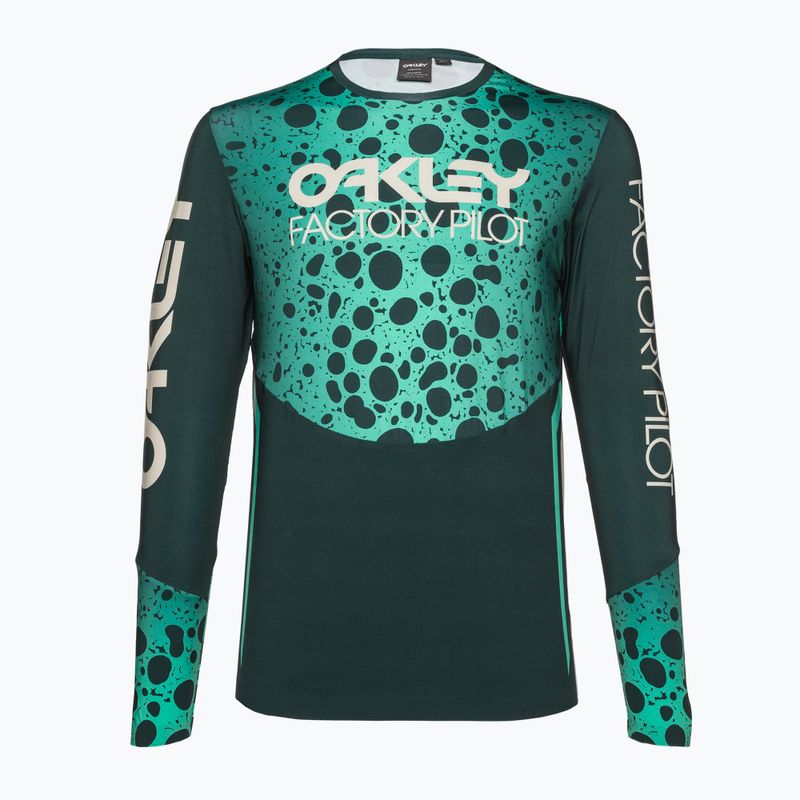 Oakley Maven Rc LS ανδρική ποδηλατική φανέλα πράσινο FOA404403 8