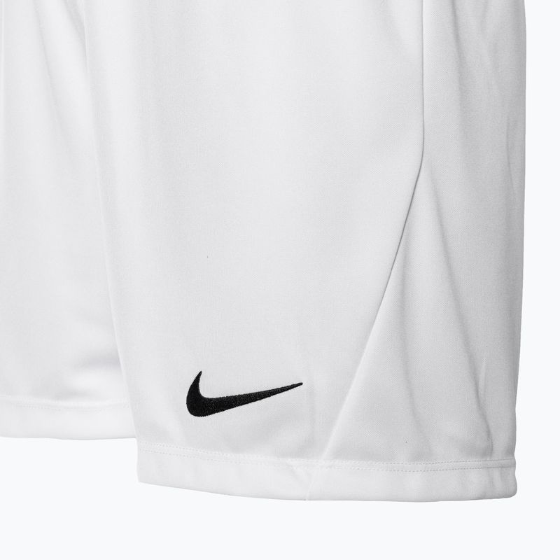 Γυναικείο σορτς ποδοσφαίρου Nike Dri-FIT Park III Knit λευκό/μαύρο 3