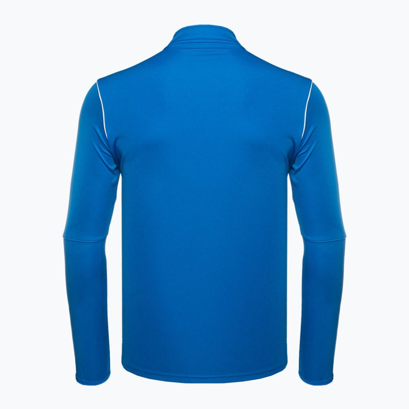 Ανδρικό φούτερ ποδοσφαίρου Nike Dri-FIT Park 20 Knit Track royal blue/λευκό/λευκό 2