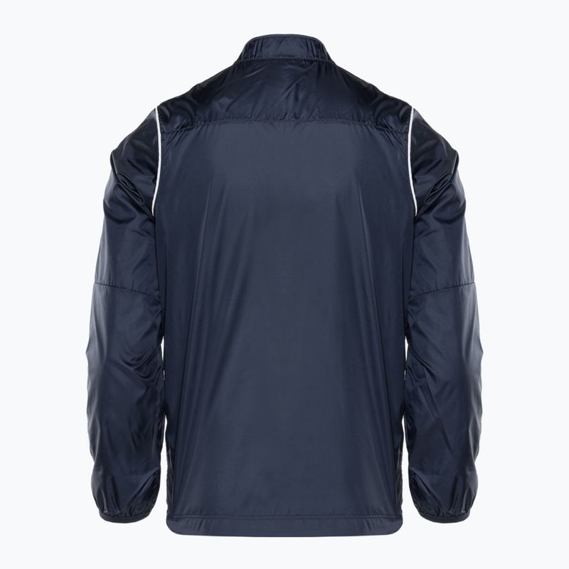 Παιδικό μπουφάν ποδοσφαίρου Nike Park 20 Rain Jacket οψιδιανό/λευκό/λευκό 2