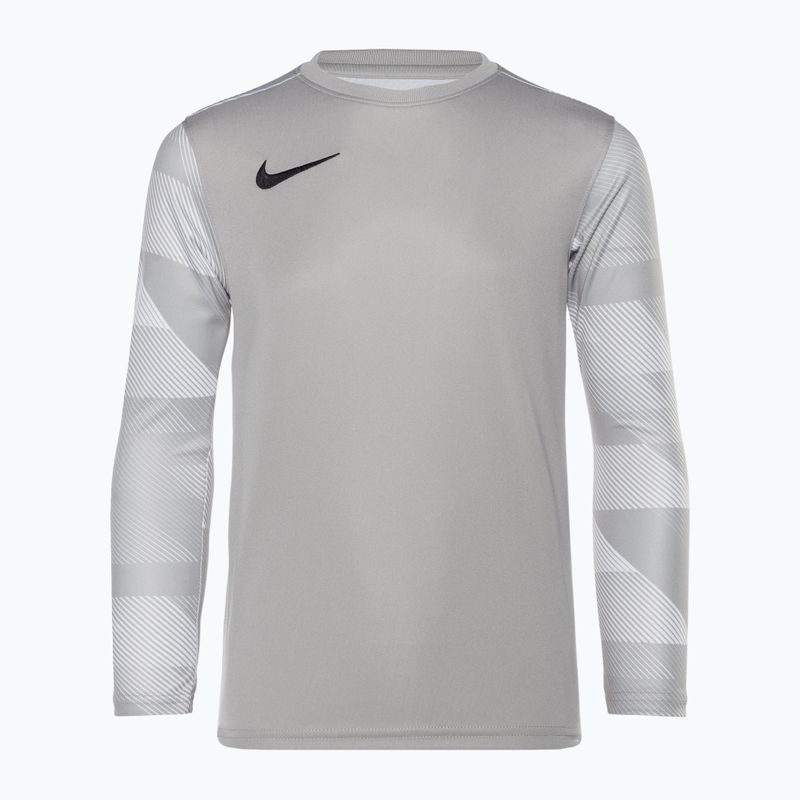 Nike Dri-FIT Park IV Παιδικό μπλουζάκι για τερματοφύλακες γκρι-γκρι/λευκό/μαύρο