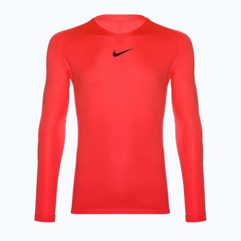 Ανδρικό θερμικό μακρυμάνικο Nike Dri-FIT Park First Layer LS φωτεινό βυσσινί/μαύρο