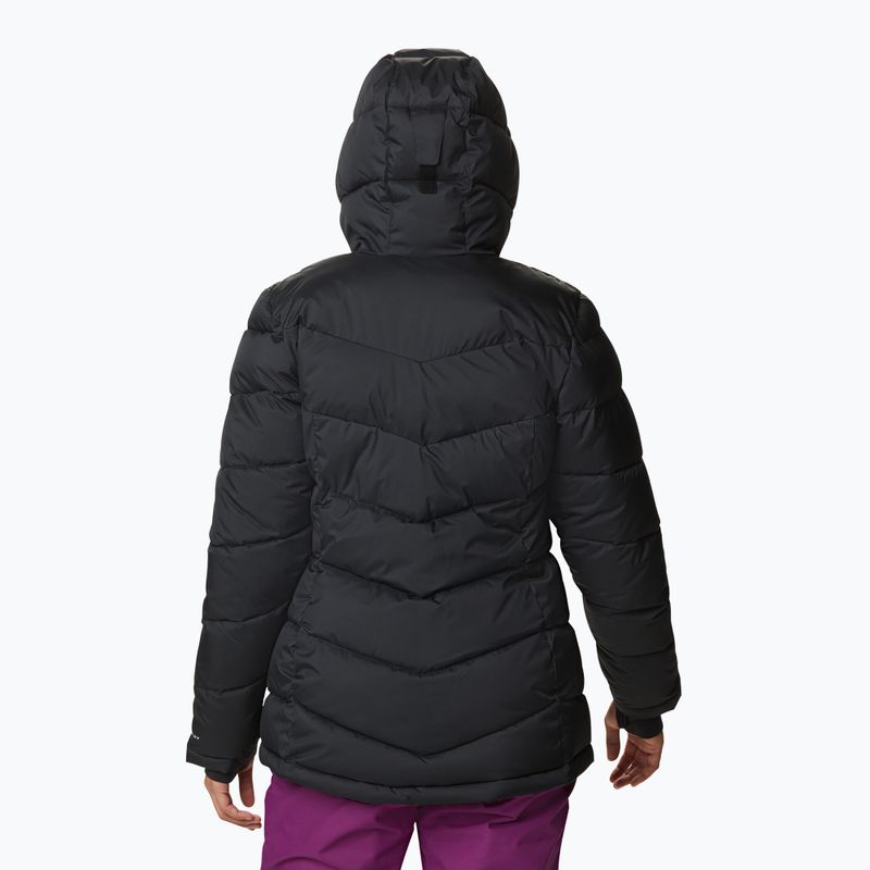 Columbia Abbott Peak Insulated γυναικείο μπουφάν σκι μαύρο 1909971 8