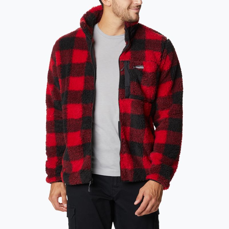 Columbia ανδρικό φούτερ Winter Pass Print Fleece φούτερ κόκκινο 1866565