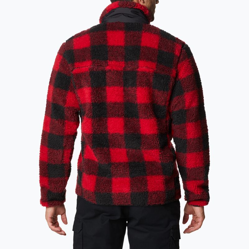 Columbia ανδρικό φούτερ Winter Pass Print Fleece φούτερ κόκκινο 1866565 2