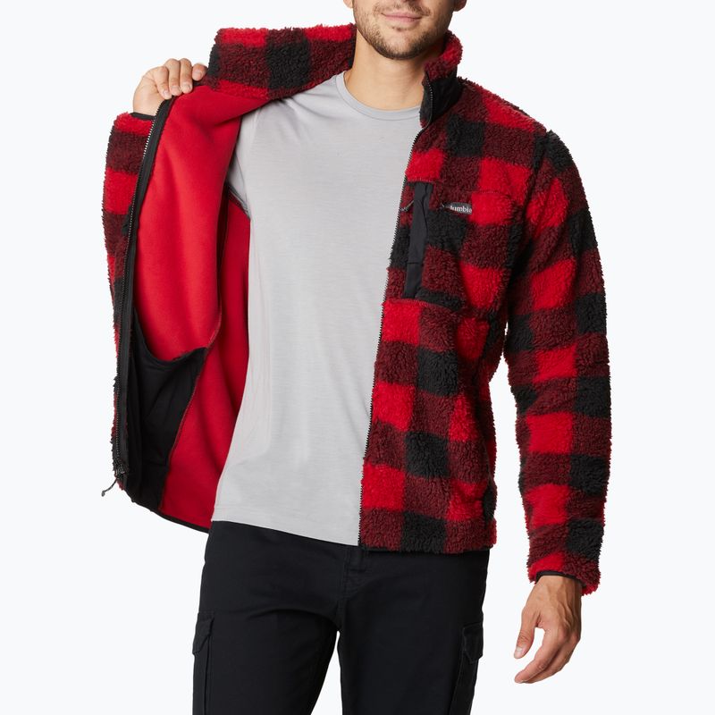 Columbia ανδρικό φούτερ Winter Pass Print Fleece φούτερ κόκκινο 1866565 4