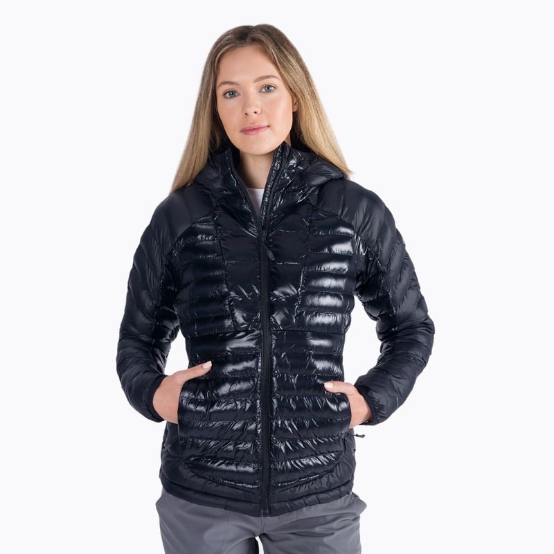 Columbia γυναικείο Labyrinth Loop Hooded down jacket μαύρο 1955323