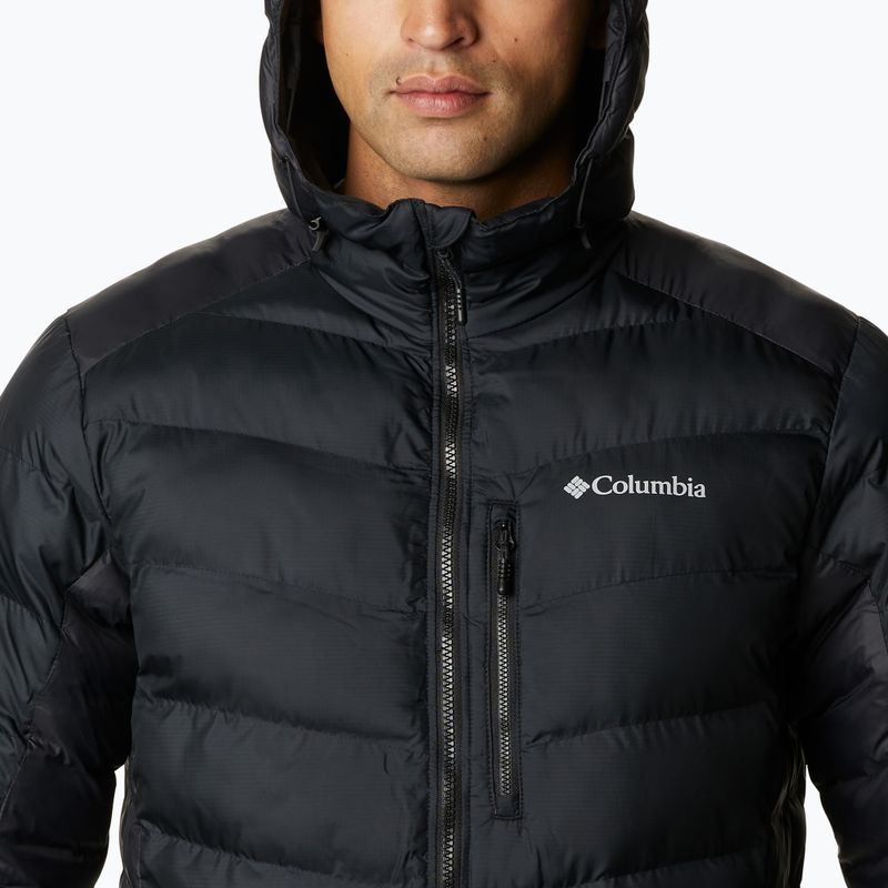 Ανδρικό Columbia Labyrinth Loop Hooded πουπουλένιο μπουφάν με κουκούλα μαύρο 5