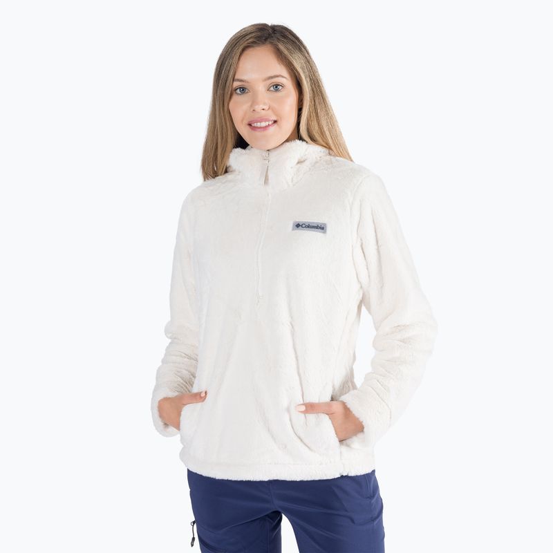 Columbia Bundle Up γυναικείο fleece φούτερ μπεζ 1958811