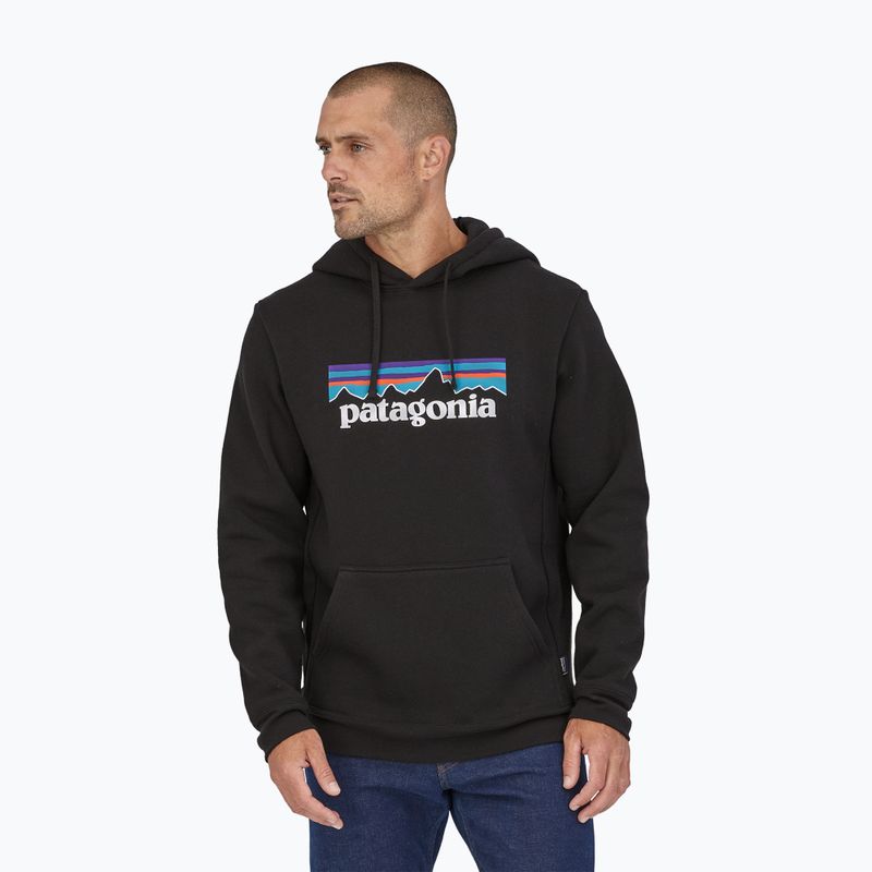 Φούτερ Patagonia P-6 Logo Uprisal black