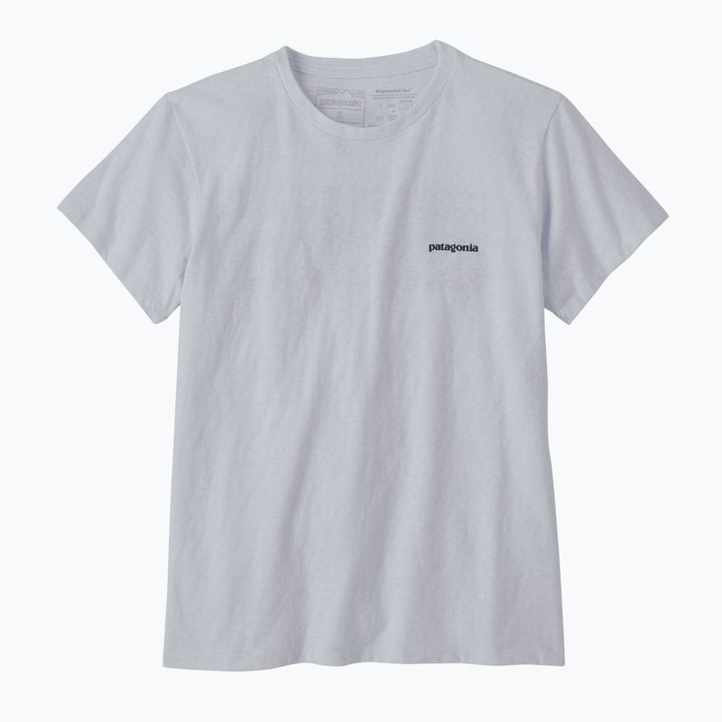 Γυναικεία μπλούζα πεζοπορίας Patagonia P-6 Logo Responsibili-Tee white 3