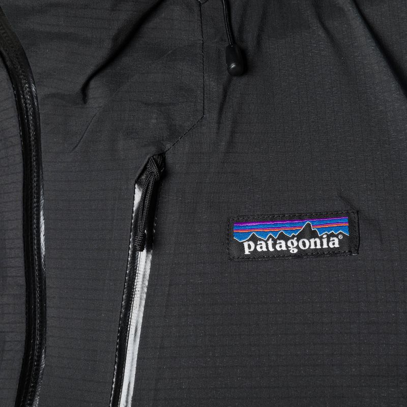 Ανδρικό μπουφάν βροχής Patagonia Granite Crest μαύρο 5