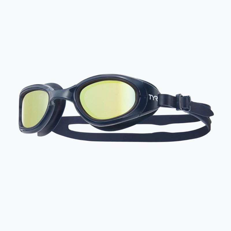 Γυαλιά κολύμβησης TYR Special Ops 2.0 Mirrored gold/ navy/ navy