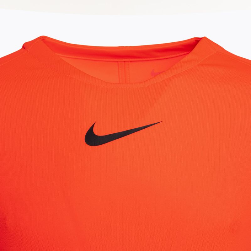 Nike Dri-FIT Park First Layer φωτεινό βυσσινί/μαύρο παιδικό μακρυμάνικο θερμικό μανίκι 3