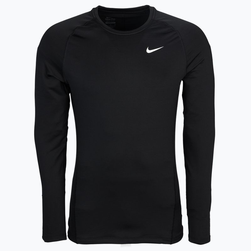 Ανδρικό μακρυμάνικο προπονητικό Nike Pro Warm μαύρο CU6740-010