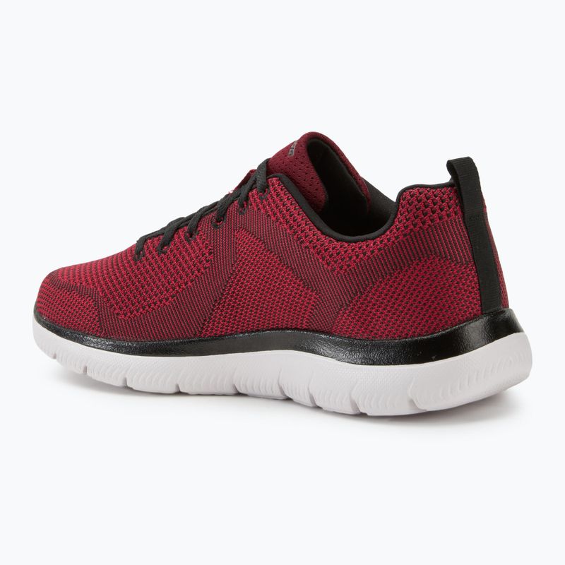 Ανδρικά παπούτσια SKECHERS Summits Brisbane red/black 3