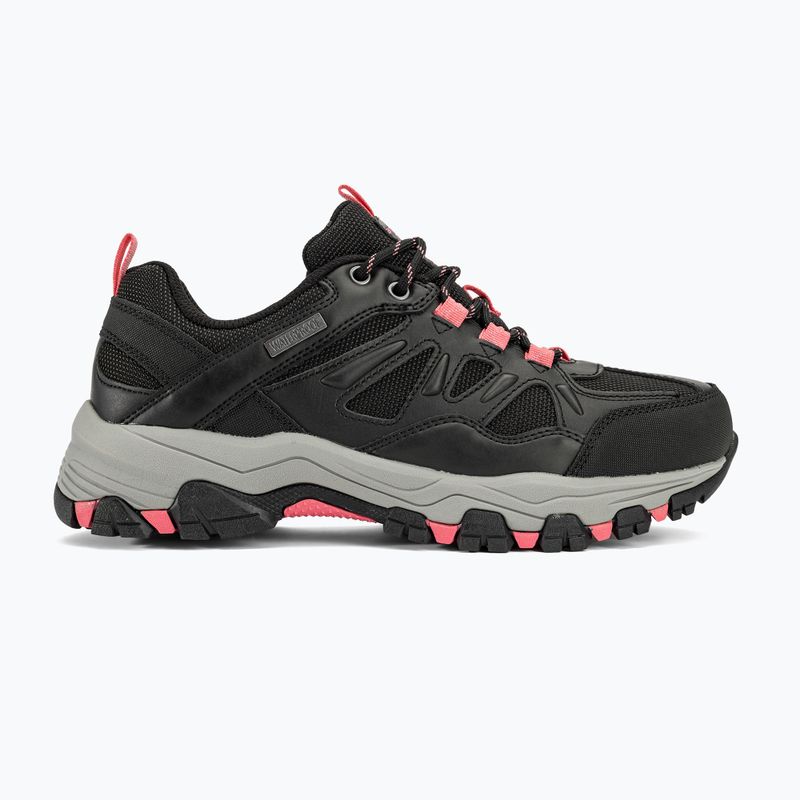 Γυναικείες μπότες πεζοπορίας SKECHERS Selmen West Highland μαύρο/ανθρακί 2