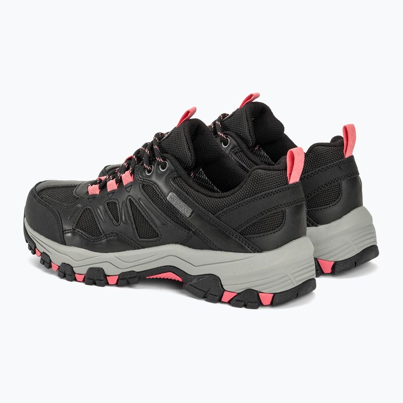 Γυναικείες μπότες πεζοπορίας SKECHERS Selmen West Highland μαύρο/ανθρακί 3