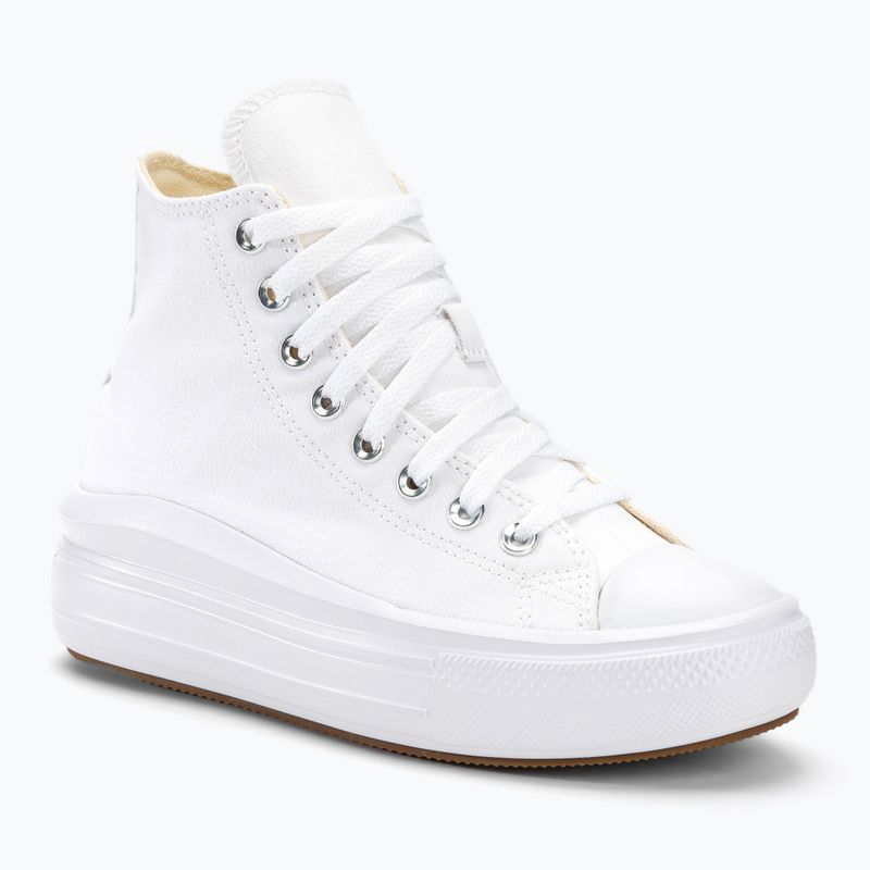 Γυναικεία sneakers Converse Chuck Taylor All Star Move Platform Hi 568498C white/natural ivory/black