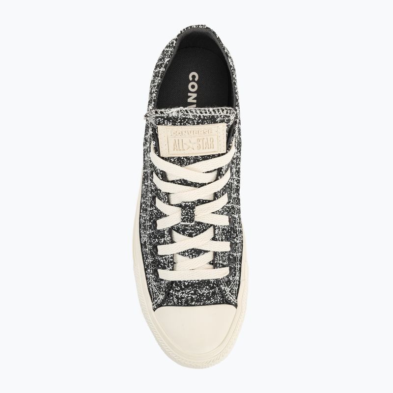 Converse Chuck Taylor All Star Ox γυναικεία αθλητικά παπούτσια μαύρο/κίτρινο/κίτρινο 6