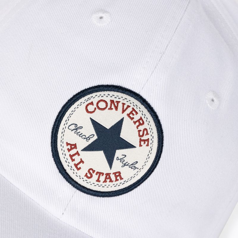 Καπέλο μπέιζμπολ Converse All Star Patch Baseball 10022134-A02 white 4