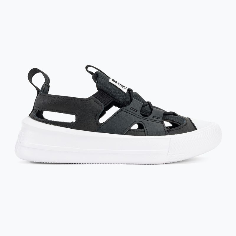 Converse Ultra Sandal Slip μαύρο/μαύρο/λευκό παιδικά σανδάλια 2