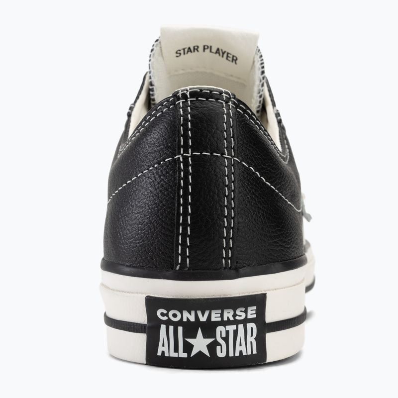 Sneakers Converse Star Player 76 Fall Leather A06204C black/vintage white/silver 6