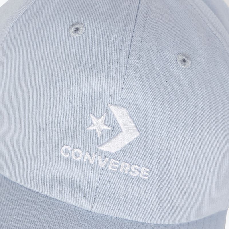 Καπέλο μπέιζμπολ Converse Logo Lock Up Baseball 10022131-A21 cloudy daze 4