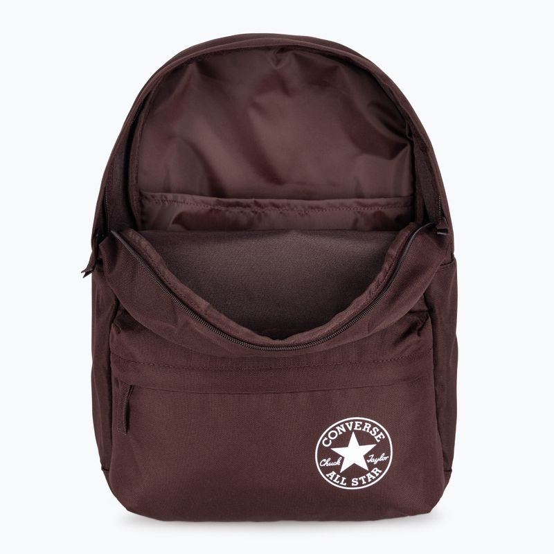 Converse Speed 3 city backpack 10025962-A14 15 l κρασί/μαύρο 5