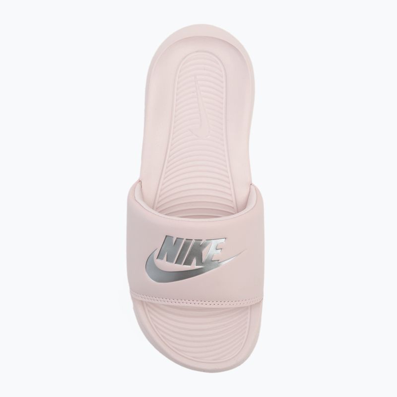 Nike Victori One Slide γυναικεία σαγιονάρες barely rose/barely rose/metallic silver 5