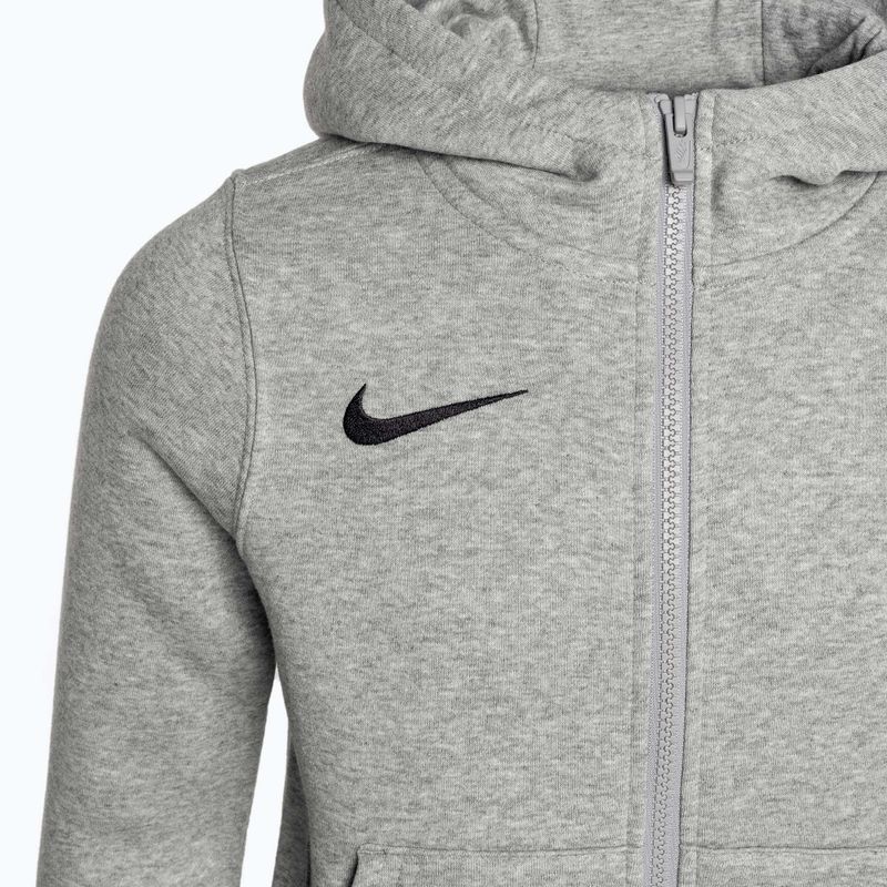 Παιδικό Nike Park 20 Full Zip Hoodie dk γκρι ρείκι/μαύρο 3