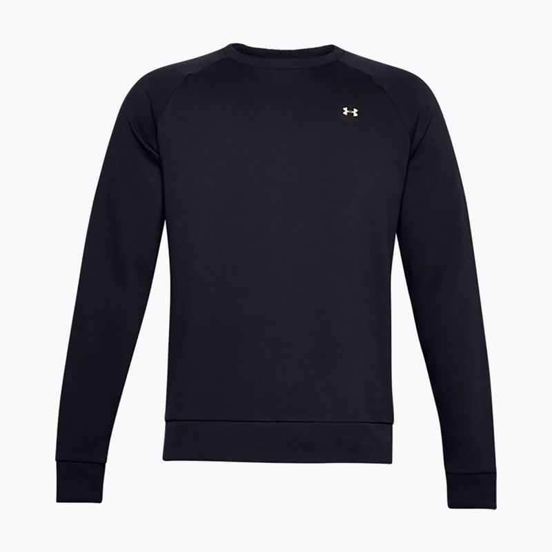 Under Armour ανδρικό φούτερ προπόνησης Rival Fleece Crew μαύρο 1357096 4