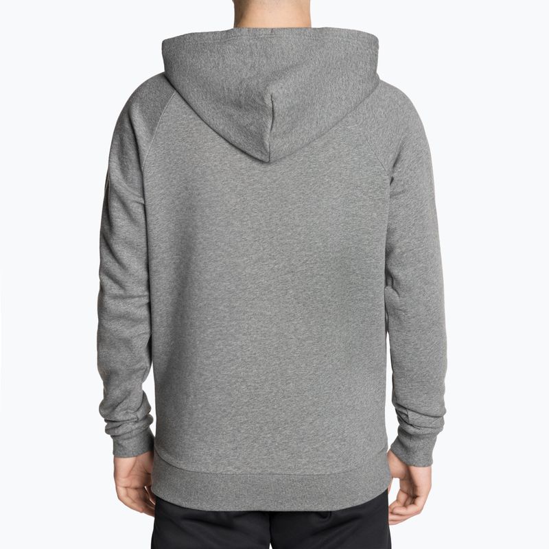 Ανδρικό φούτερ Under Armour Rival Hoodie pitch gray light heather/onyx white sweatshirt 3